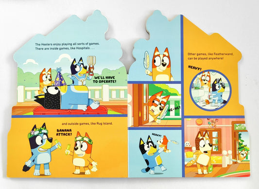 Bluey at Home with the Heelers (Cut Book)