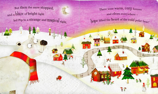 The Polar Bear who saved Christmas (Board Book)