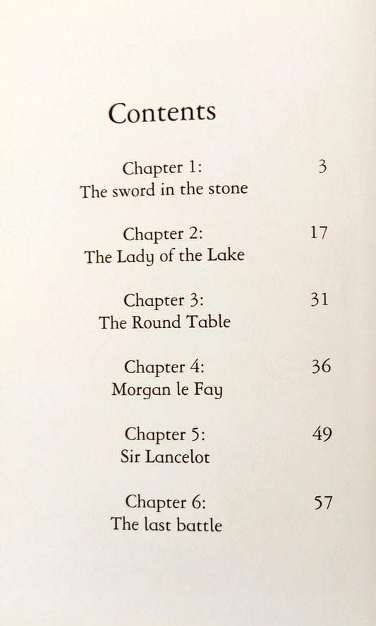 Usborne The Adventure of King Arthur (Young Reading)