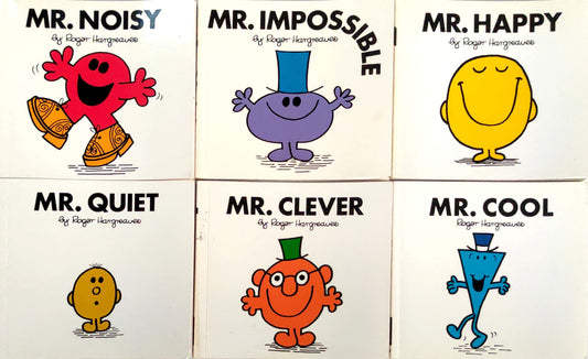 Mr. Men Collection 2, Age 3+ (6 Books)