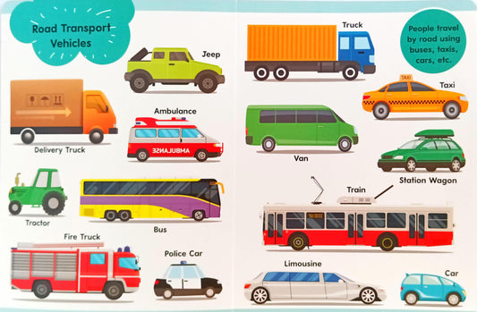 Lets Learn About Amazing Vehicle (Book 3)