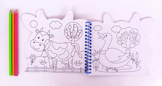 Farm Colouring Fun Book