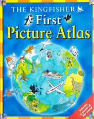 The Kingfisher First  Picture Atlas With Poster
