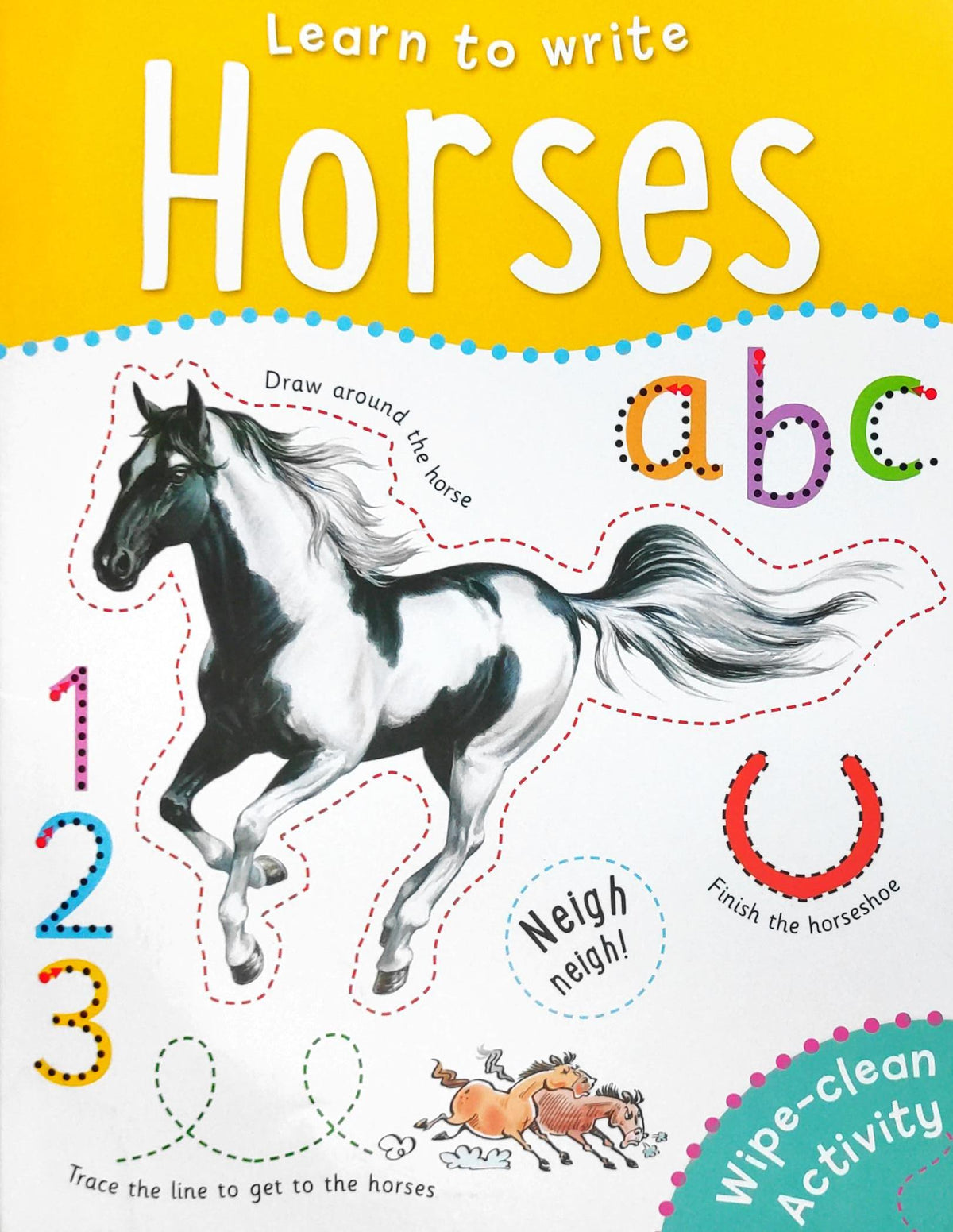 Learn to Write Horses (Wipe and Clean)