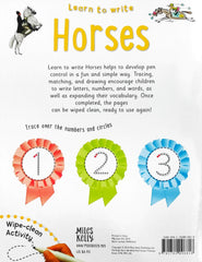 Learn to Write Horses (Wipe and Clean)