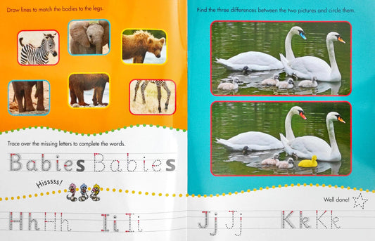 Learn to Write Animal Babies (Wipe and Clean)
