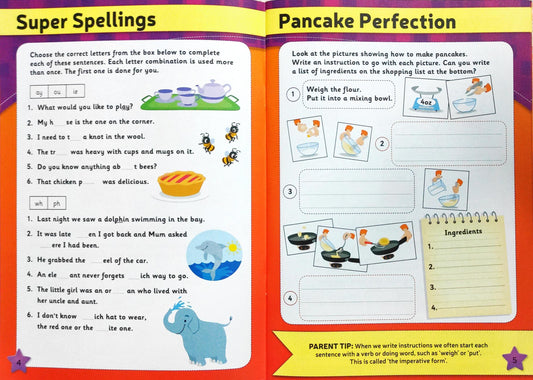 English Home Learnig made Fun (Age 6-7/Activity and Stickers)