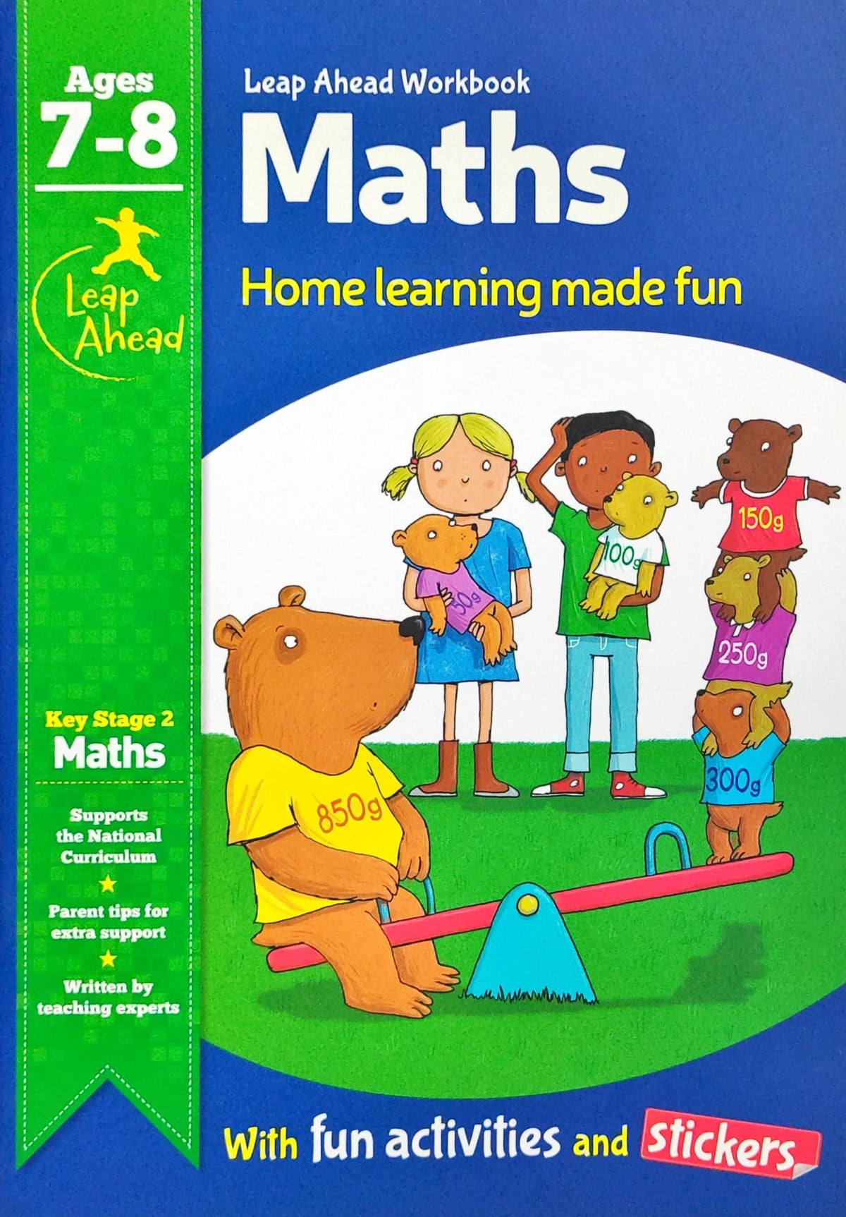 Maths Home Learnig made Fun (Age 7-8/Activity and Stickers)