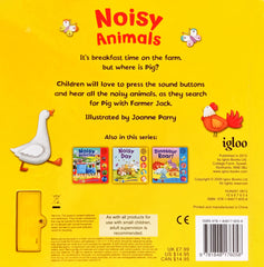 Noisy animals with 4 farmyard sounds