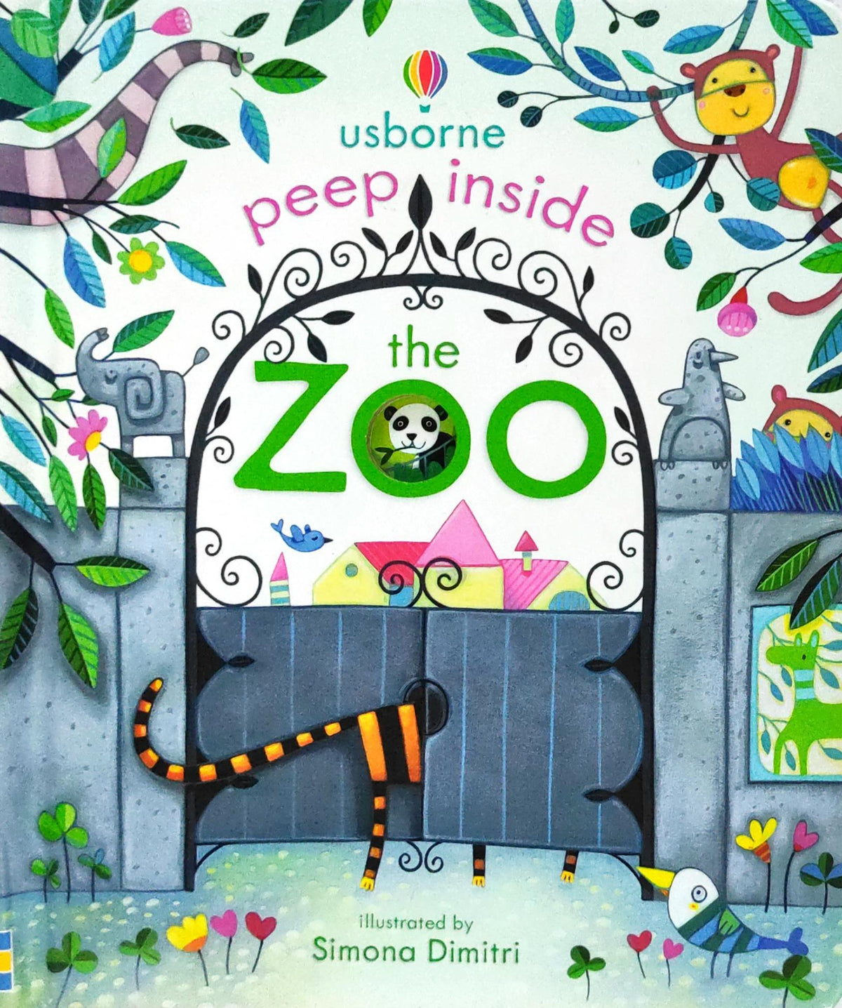 Usborne Peep Inside the Zoo (Flap Book)