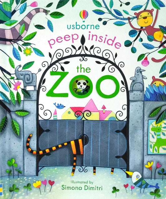 Usborne Peep Inside the Zoo (Flap Book)