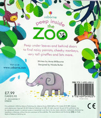 Usborne Peep Inside the Zoo (Flap Book)