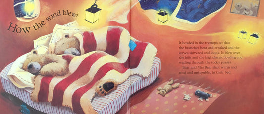 The Bears in the bed and the great big storm