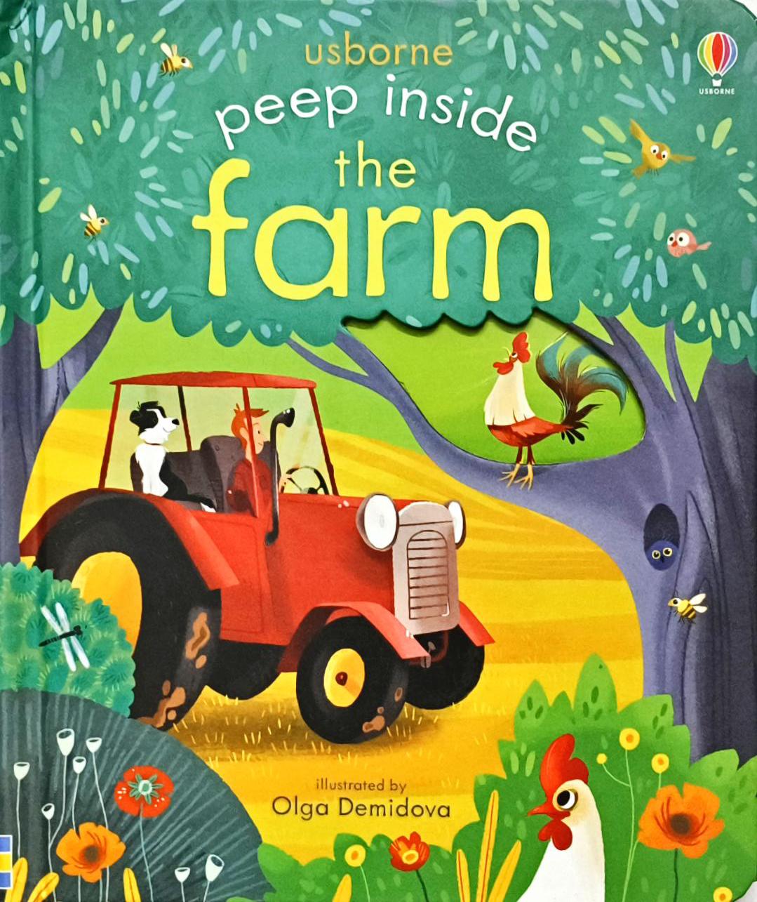 Usborne Peep inside the Farm (Flap book)