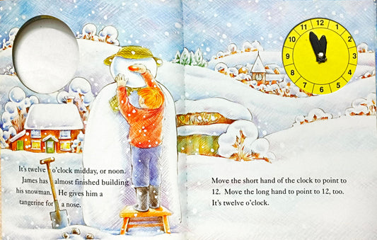 The Snowman Tell the Time Book (Clock Book)