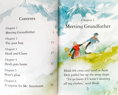 Usborne The Story of Heidi ( Young Reading)