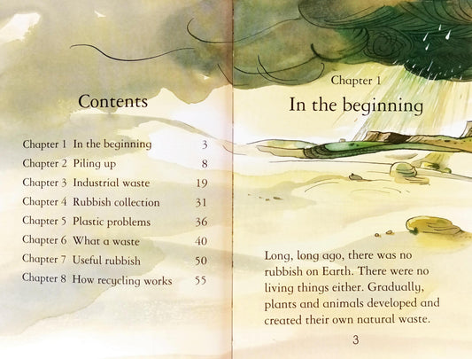 Usborne The Stinking Story of Rubbish (Young Reading)