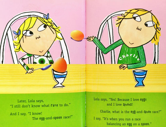 I am Really Really Concentrating (Charlie & Lola)