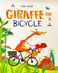 Giraffe on a Bicycle