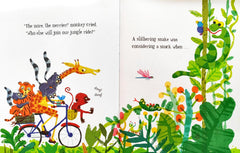 Giraffe on a Bicycle
