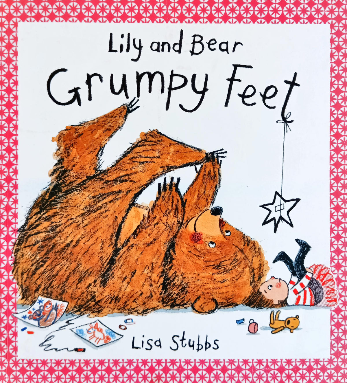 Lily and Bear Grumpy feet