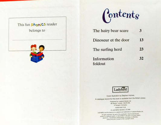 The Hairy Bear Scare (Phonics)