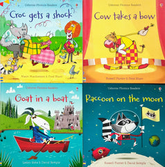 Usborne Phonics Reader Combo Set 3 (4 Books)