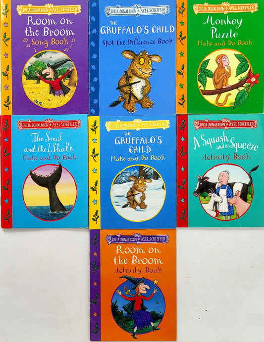 Julia Donaldson Small Activity Books Combo 4 (7 Books)
