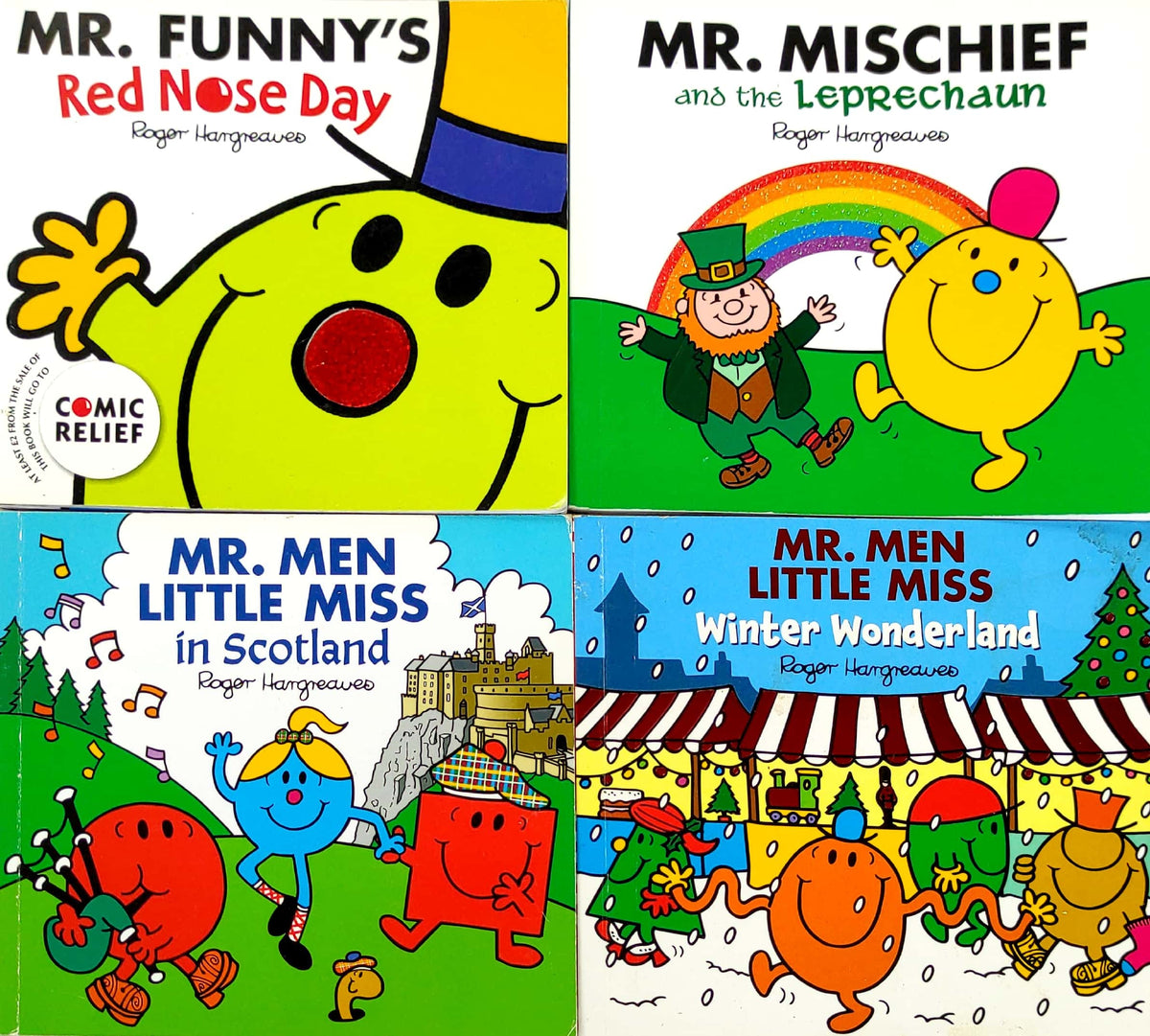 Mr Men and Little Miss Combo 3 (4 Books)