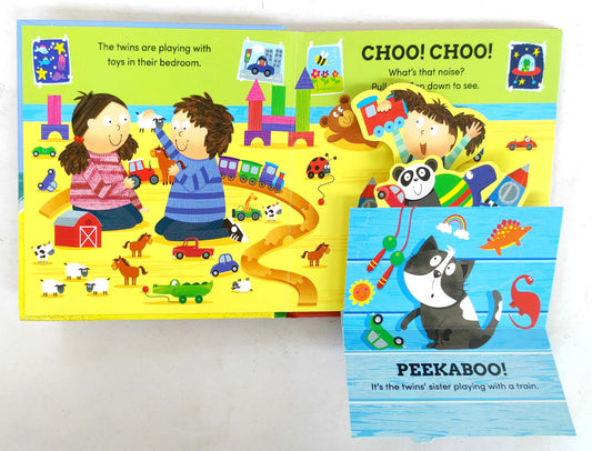 Peekaboo Playtime (Flap and Popup Book)
