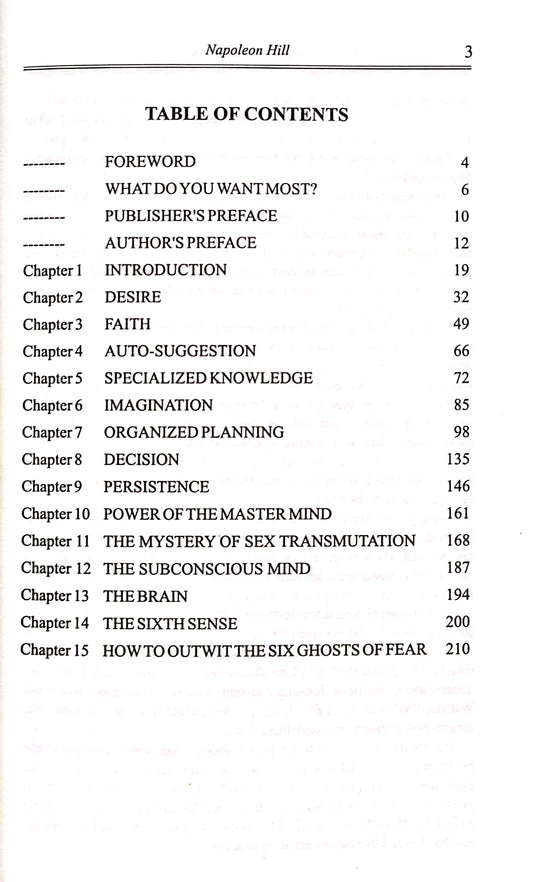 Think & Grow Rich - Napoleon Hill