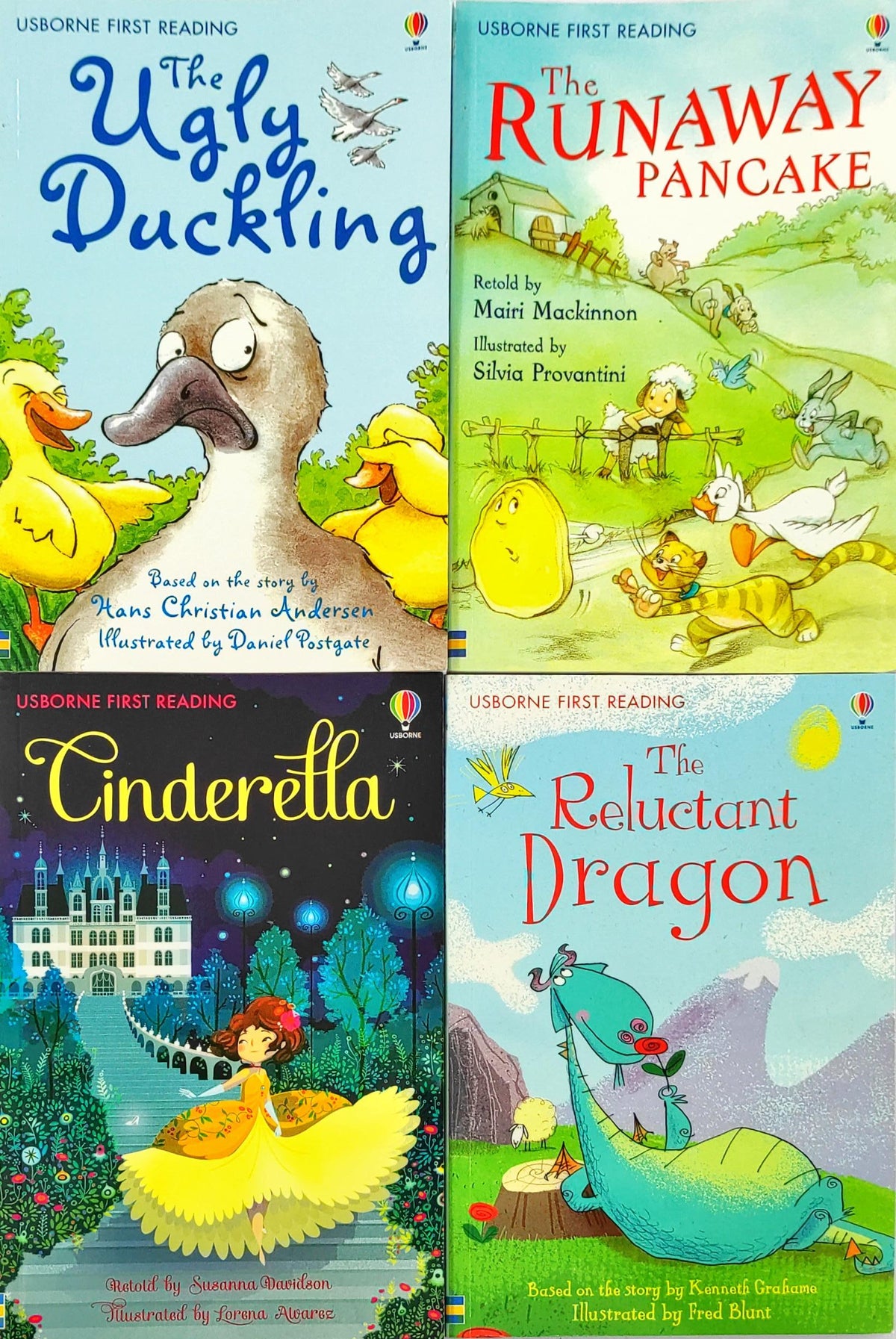 Usborne First Reading Combo Set 26 (4 Books)