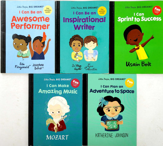 Little People Big Dream Set 9 (5 Books/Pocket Friendly Book)