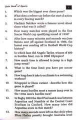 Quiz Book of Sports