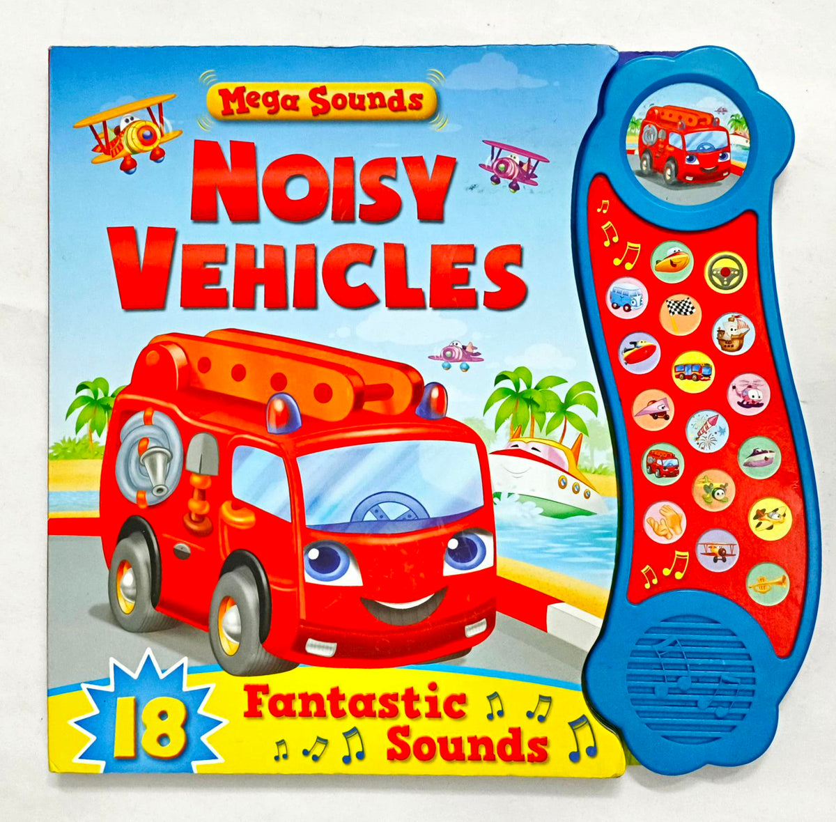 Noisy Vehicles (Mega Sound Book)