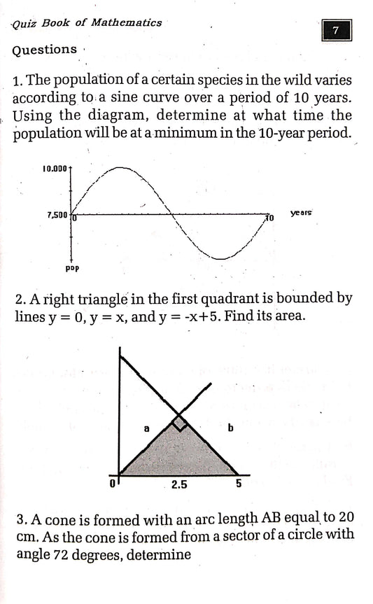 Quiz Book of Mathematics