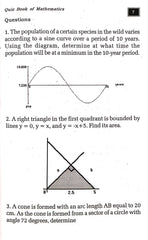 Quiz Book of Mathematics