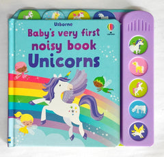 Usborne Baby Very First Noisy book Unicorn (Sound Book)