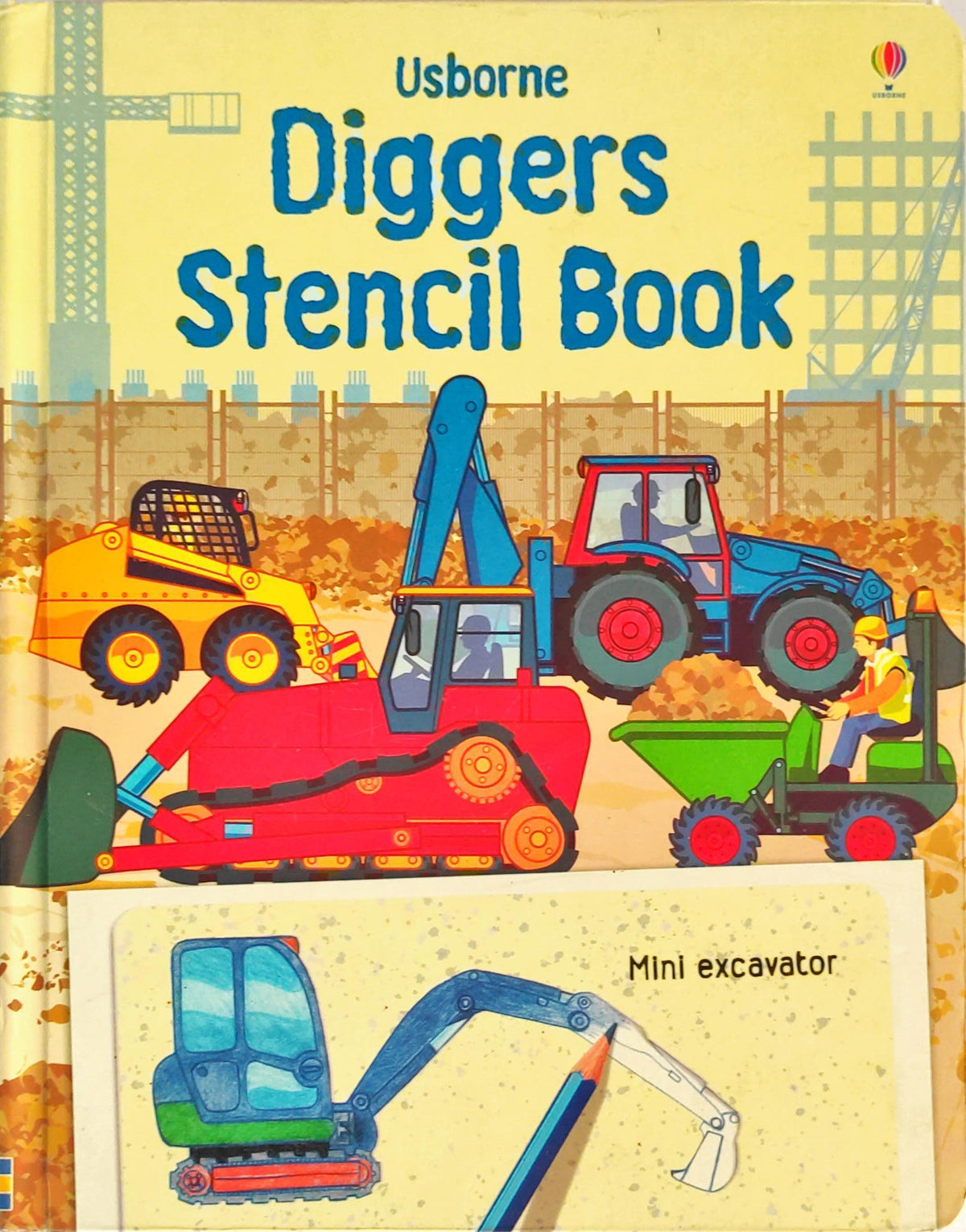 Usborne Diggers (Stencil Book)