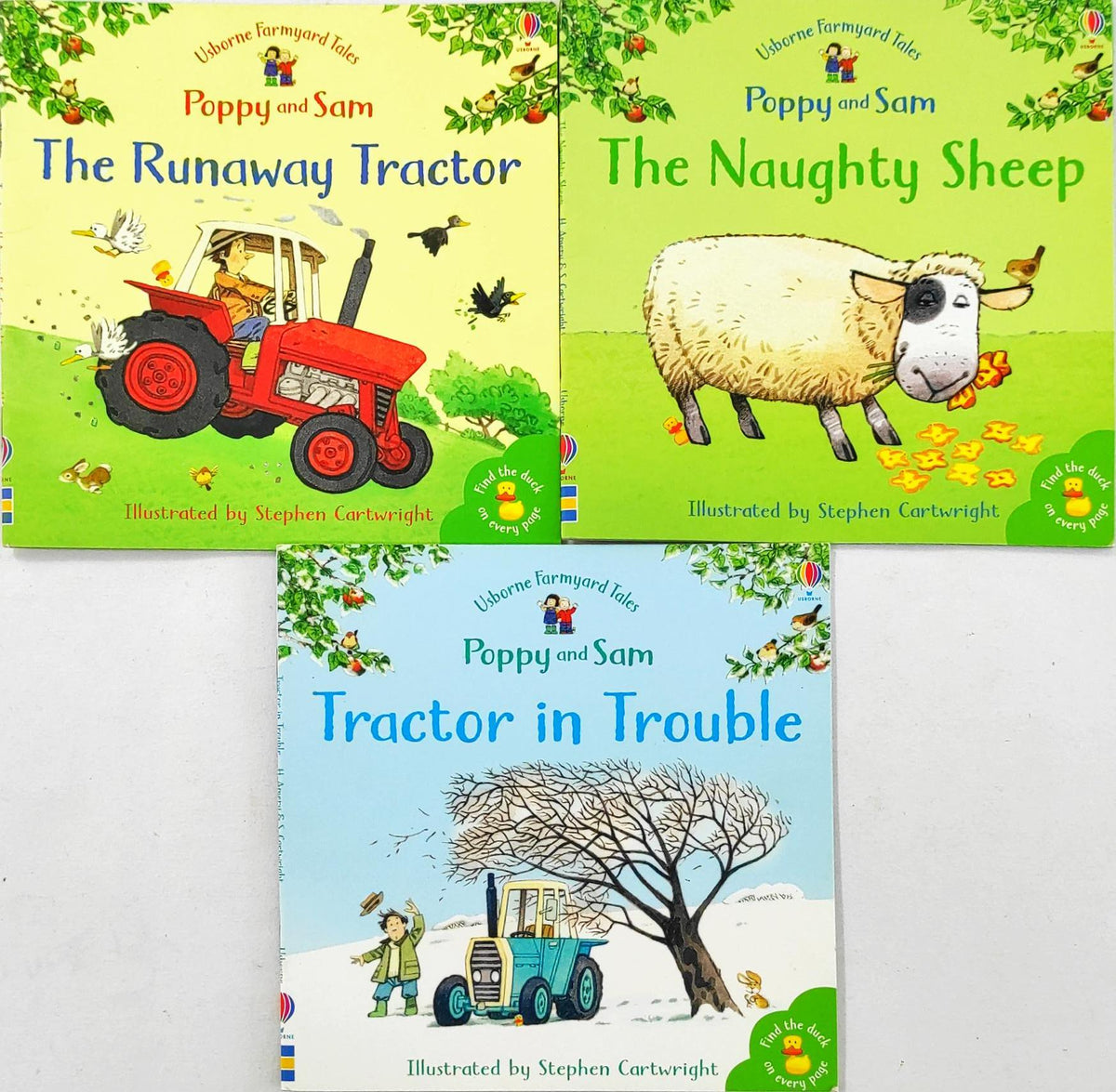 Usborne Poppy and Sam Combo 4  (3 books)