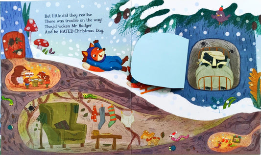 Mr Badger's Christmas Wish (Flap Book)