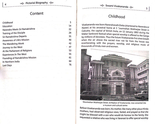 Swami Vivekananda (Pictorial Biography)