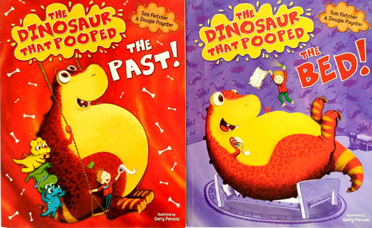 The Dinosaur that Pooped Combo Set 2 (2 Books)