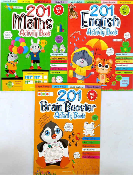 201 Activity Books Combo