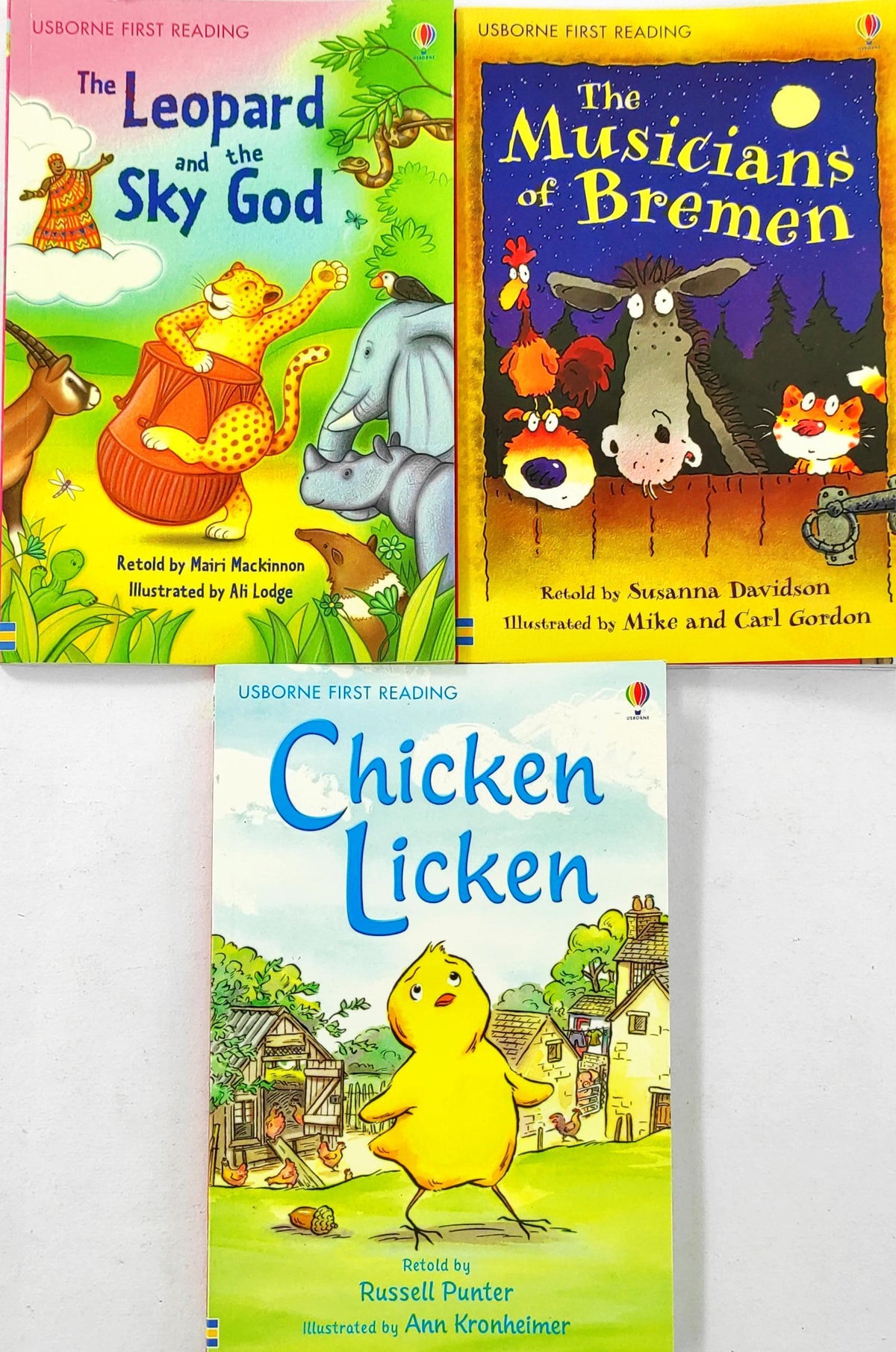 Usborne First Reading Combo Set 25 (3 Books)