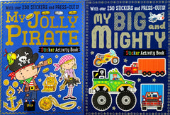 Sticker Activity Book Combo (2 Books)
