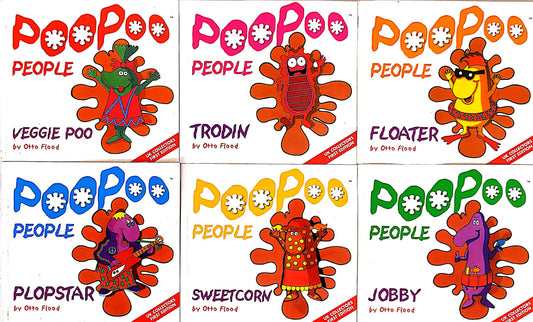 Poopoo People Combo Set (6 Books)