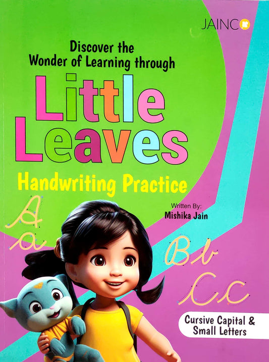 Cursive Capital & Small Letters (Little Leaves Handwriting Practice)