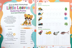 Cursive Capital & Small Letters (Little Leaves Handwriting Practice)