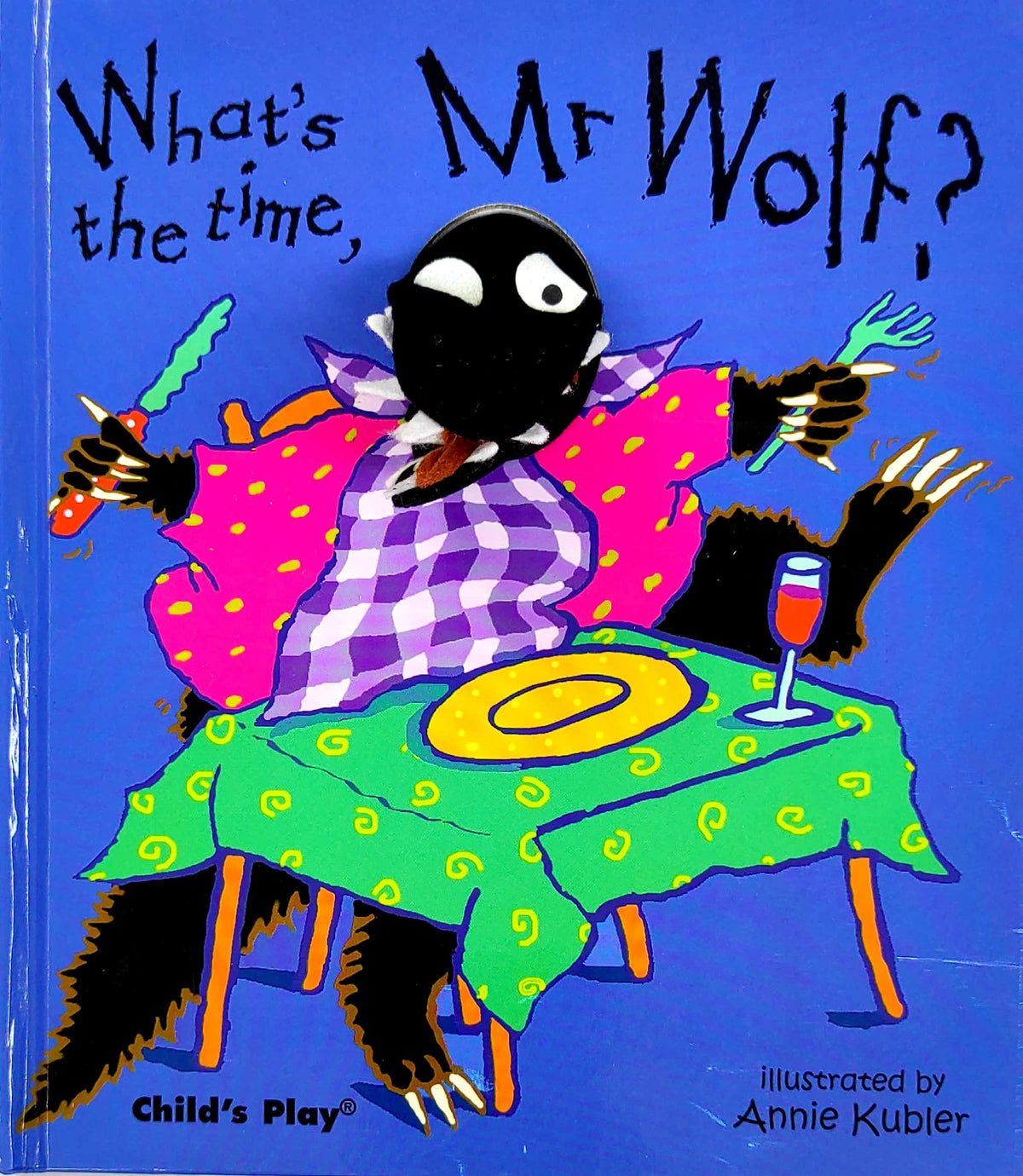 What's the Time Mr Wolf? (Finger Puppet)